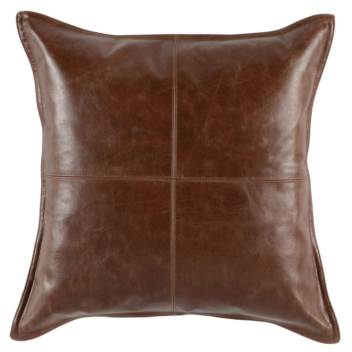 Strick & Bolton Lindi Leather 22-inch Throw Pillow