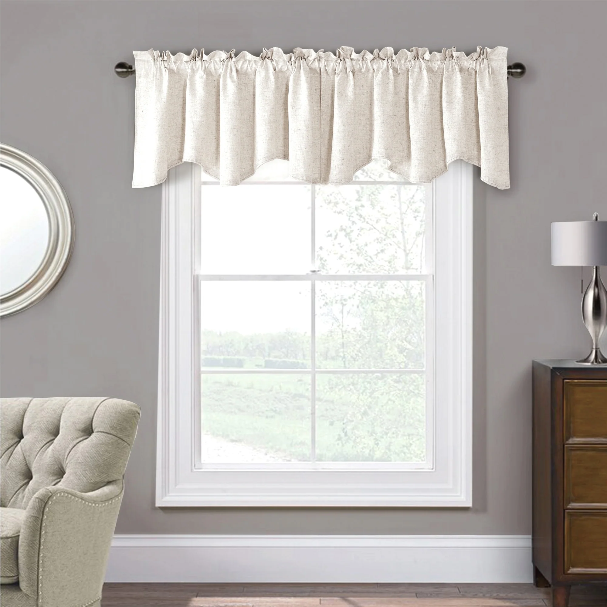 Blended and Dodoma Linen Valances