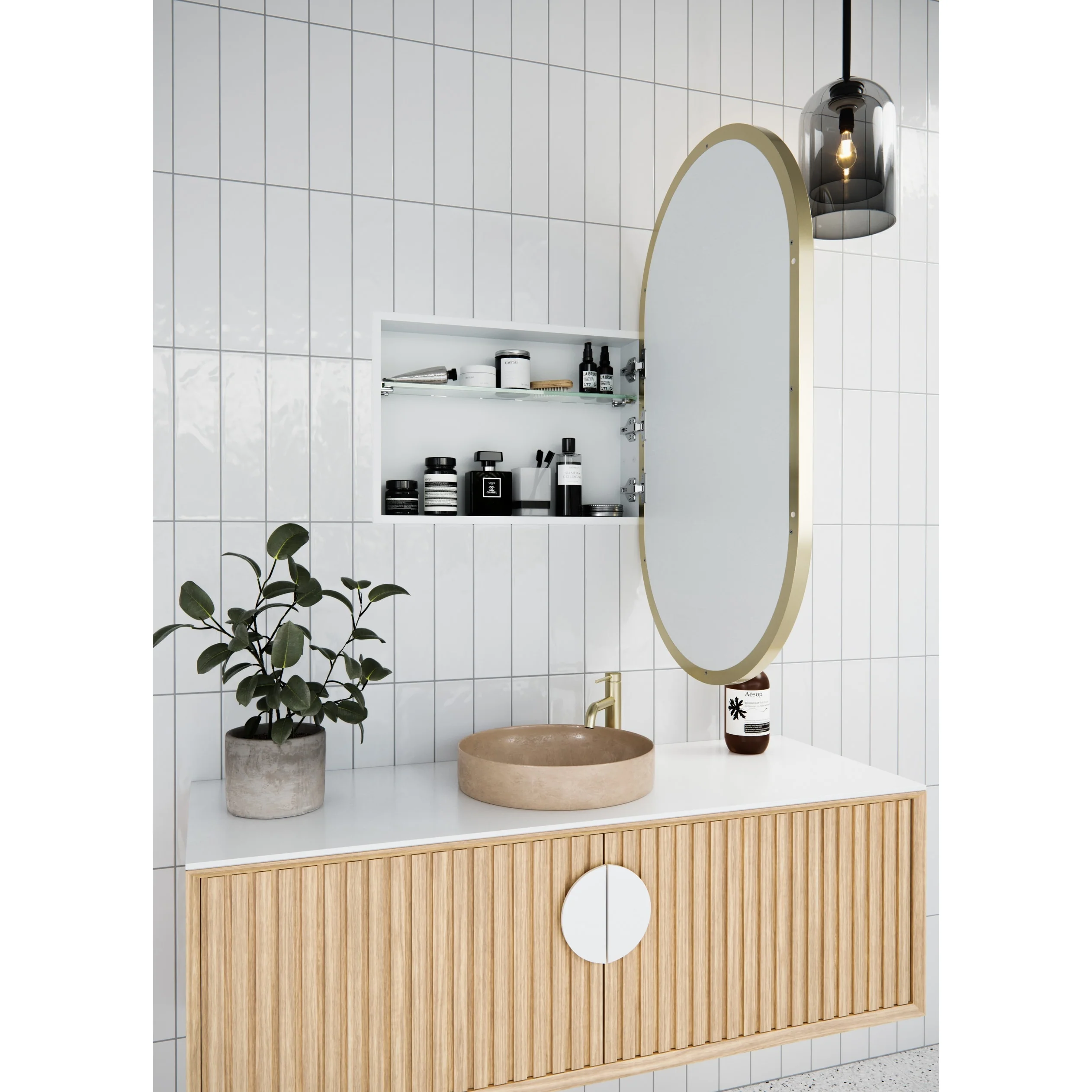 Stainless Steel Pill Medicine Cabinet