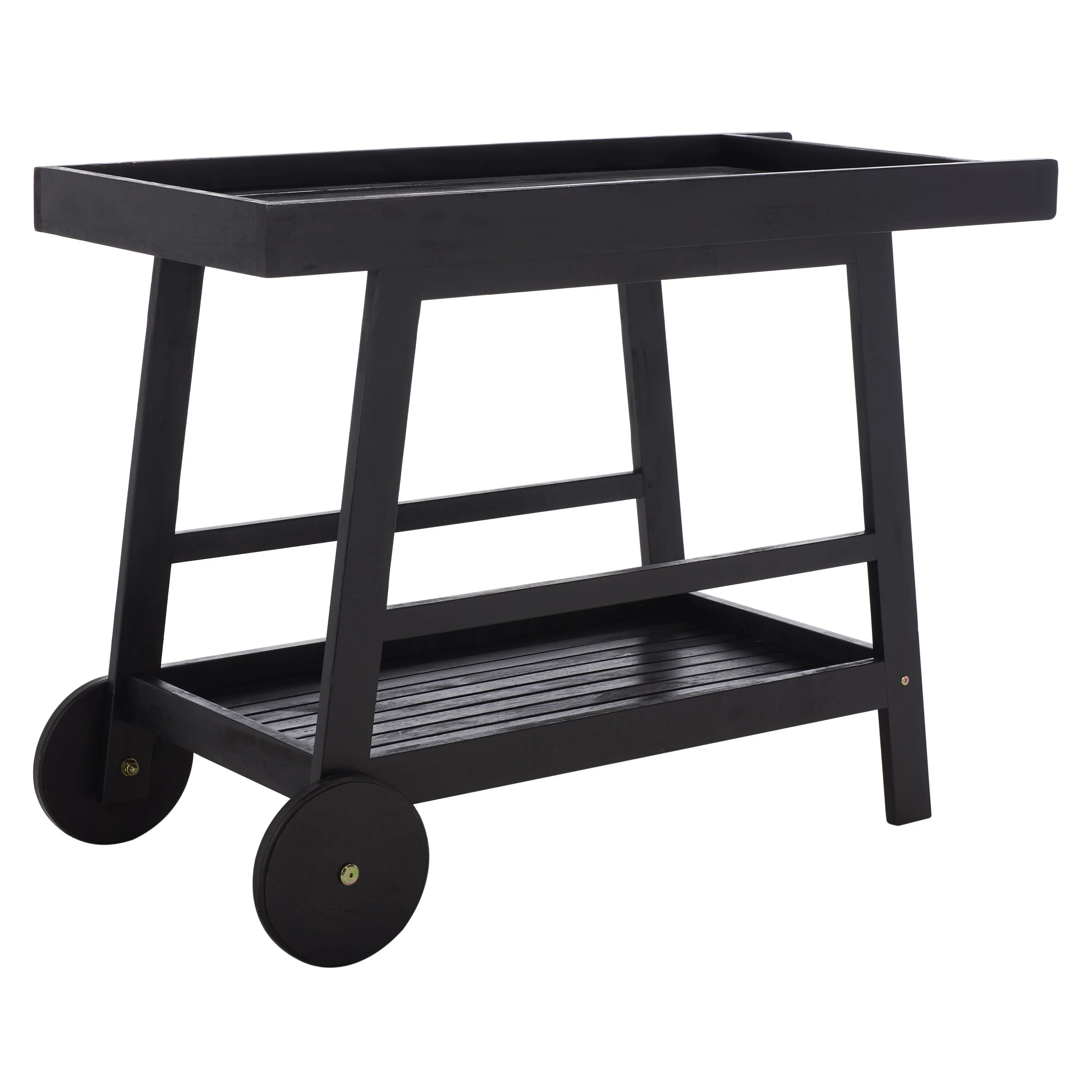 SAFAVIEH Outdoor Hayleigh Bar Cart - 48Wx20Dx32H