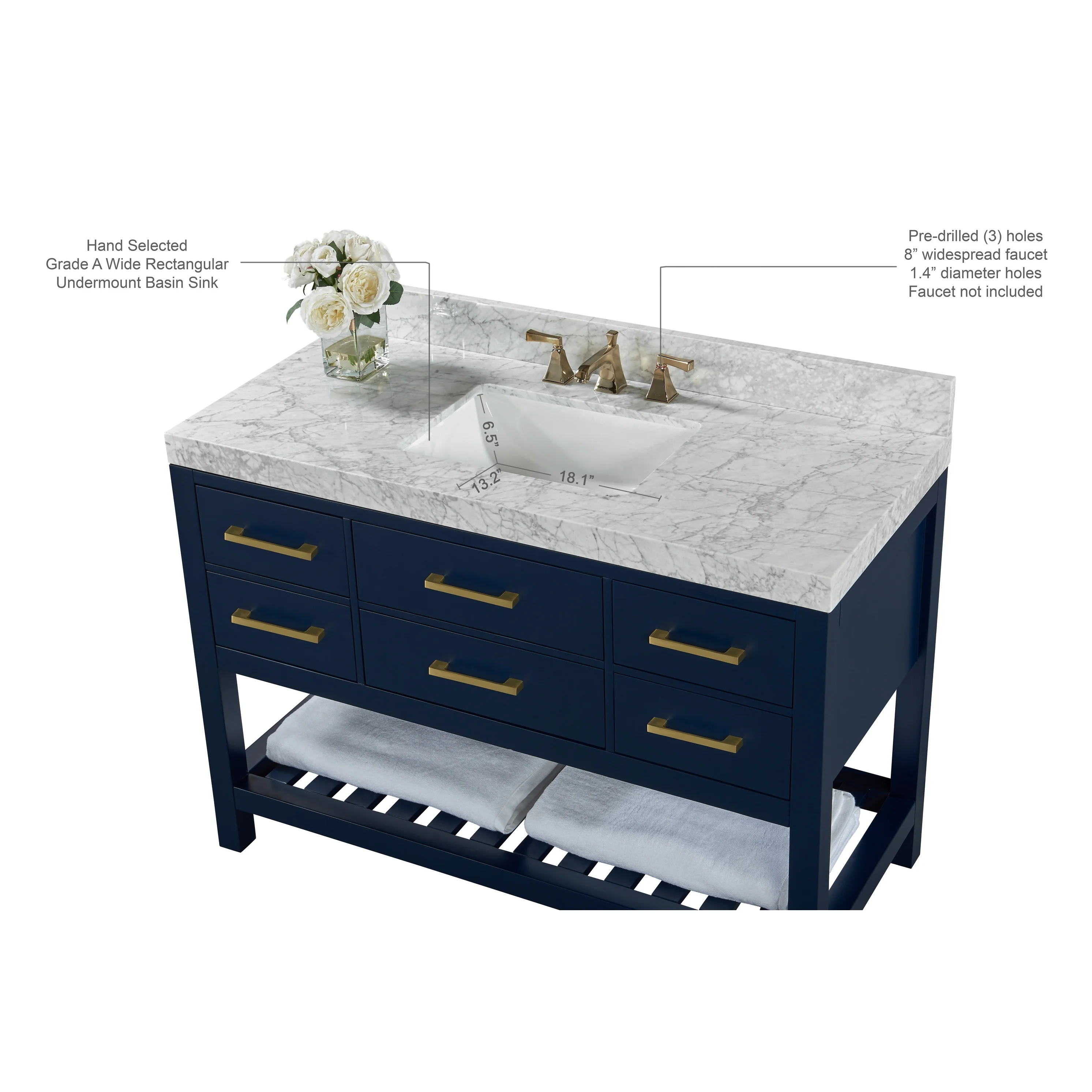 Ancerre Designs Elizabeth Bathroom Vanity Set