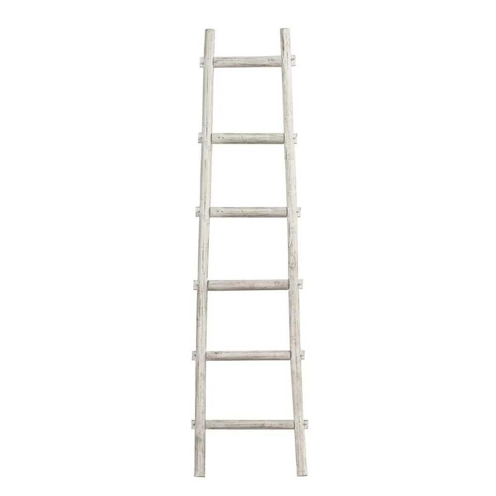 Screen Gems 6 Step 6 ft BlankRock Decorative Wooden Ladder