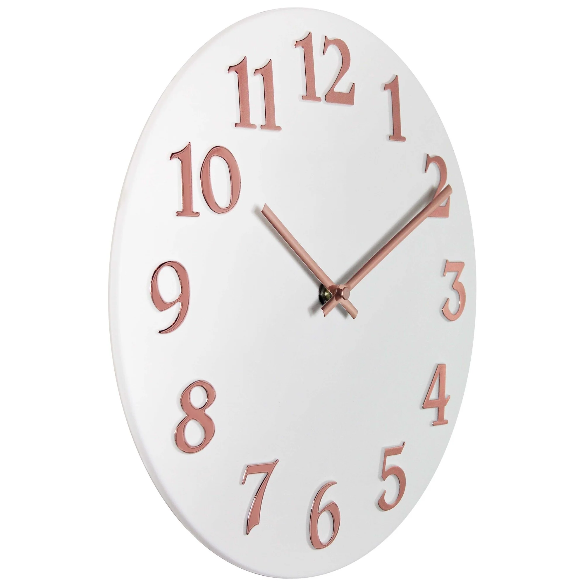 Infinity Instruments Vogue 12-inch Round Wall Clock - 12 x 1.25 x 12