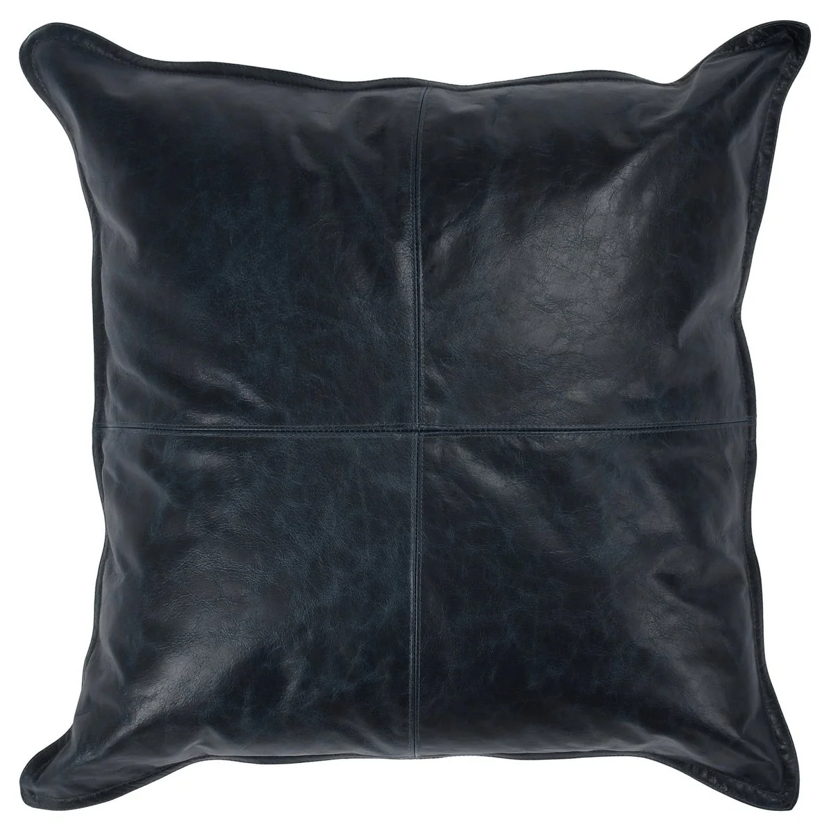 Cheyenne 100% Leather Throw Pillow By Kosas Home