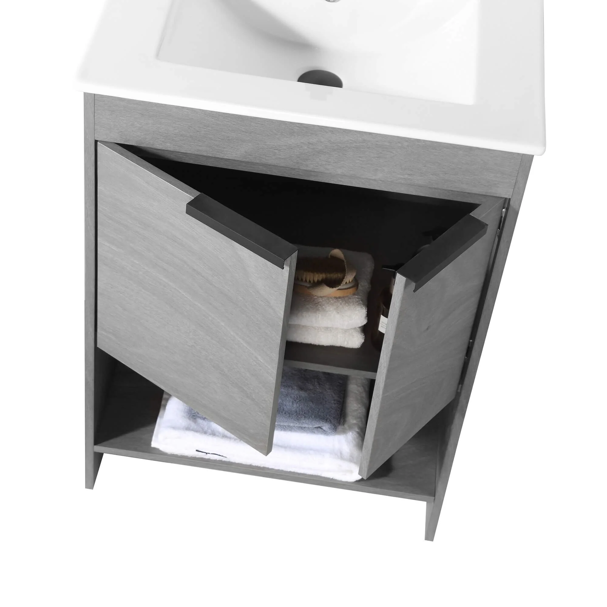 Fine Fixtures Phoenix Bathroom Vanity with Sink - Full Assembly Required