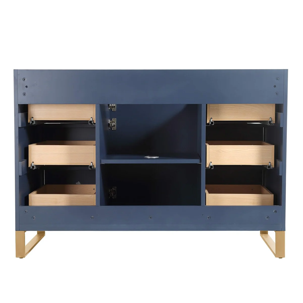 Fine Fixtures Opulence Collection Bathroom Vanity with White Ceramic Sink