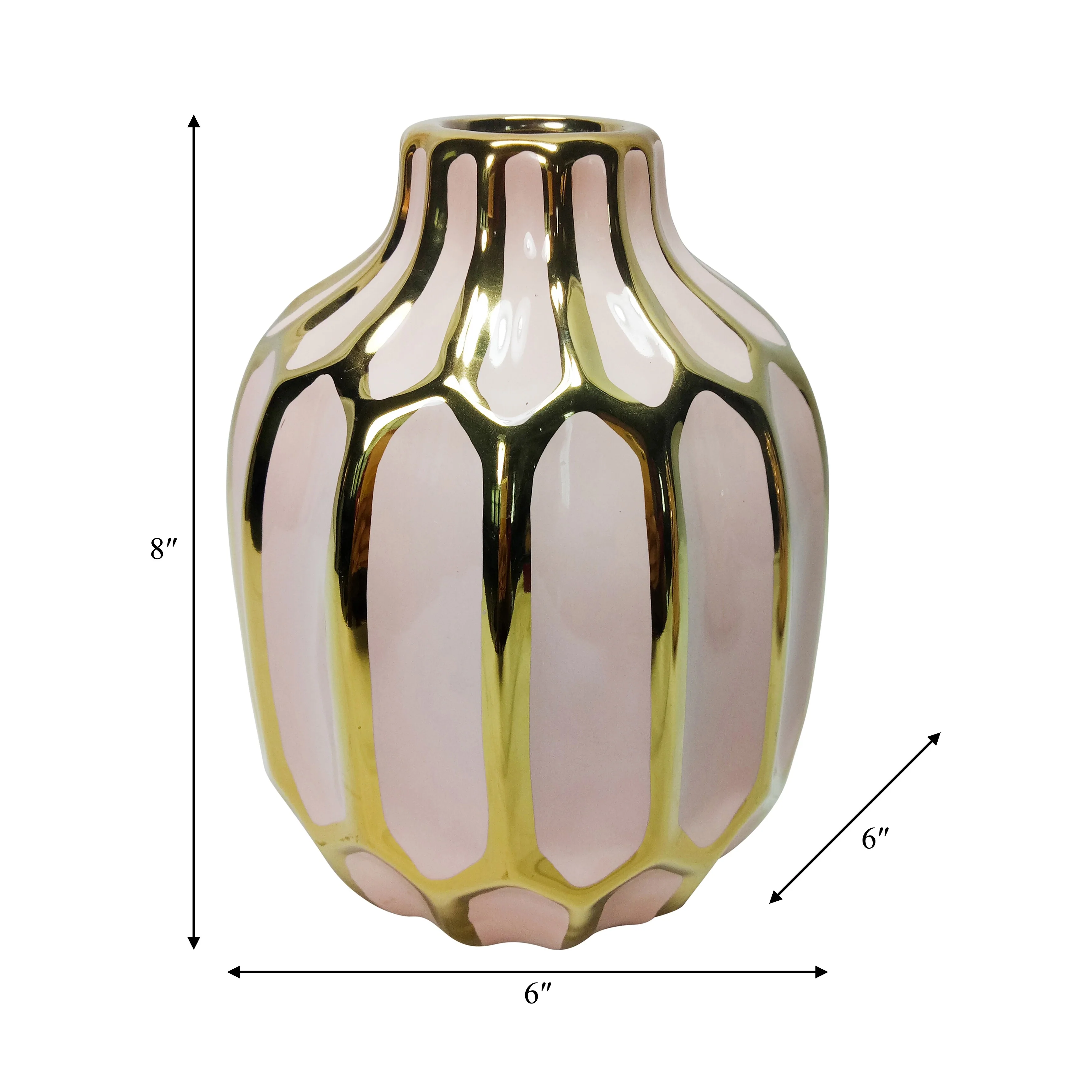 Sagebrook Home Elegant Ceramic Vase
