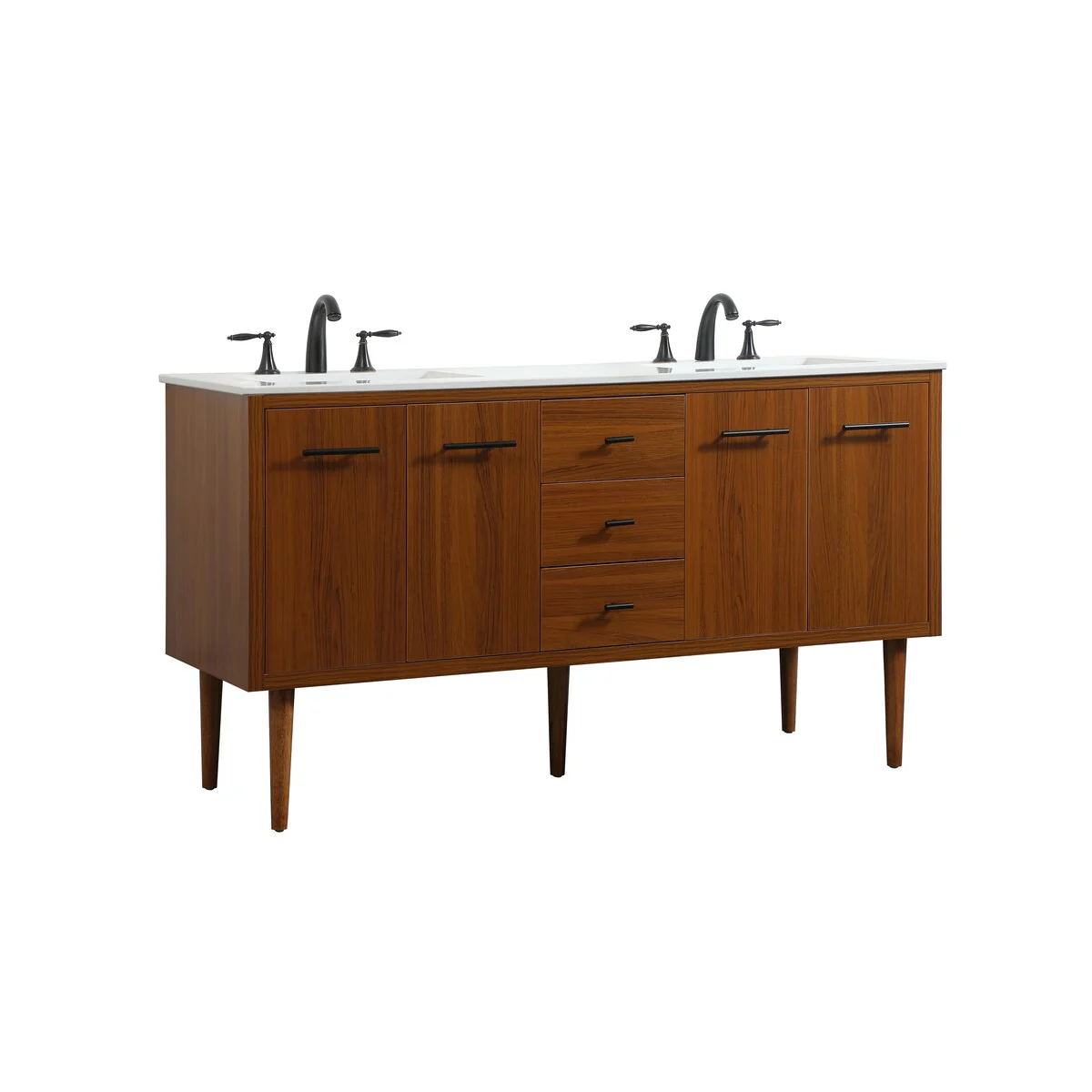 Fern 60 Inch Double Bathroom Vanity