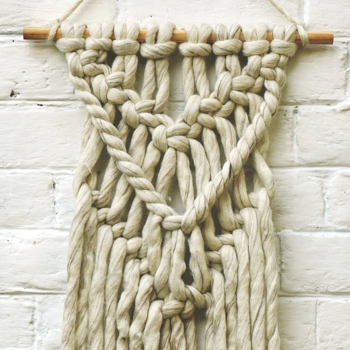 Loominaire Rustic Macrame Wallhanging 