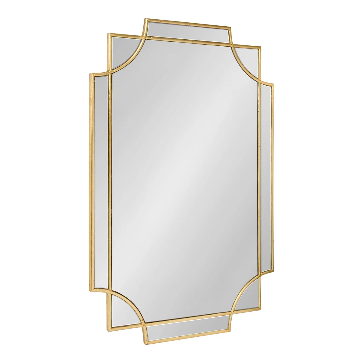 Kate and Laurel Minuette Traditional Decorative Framed Wall Mirror