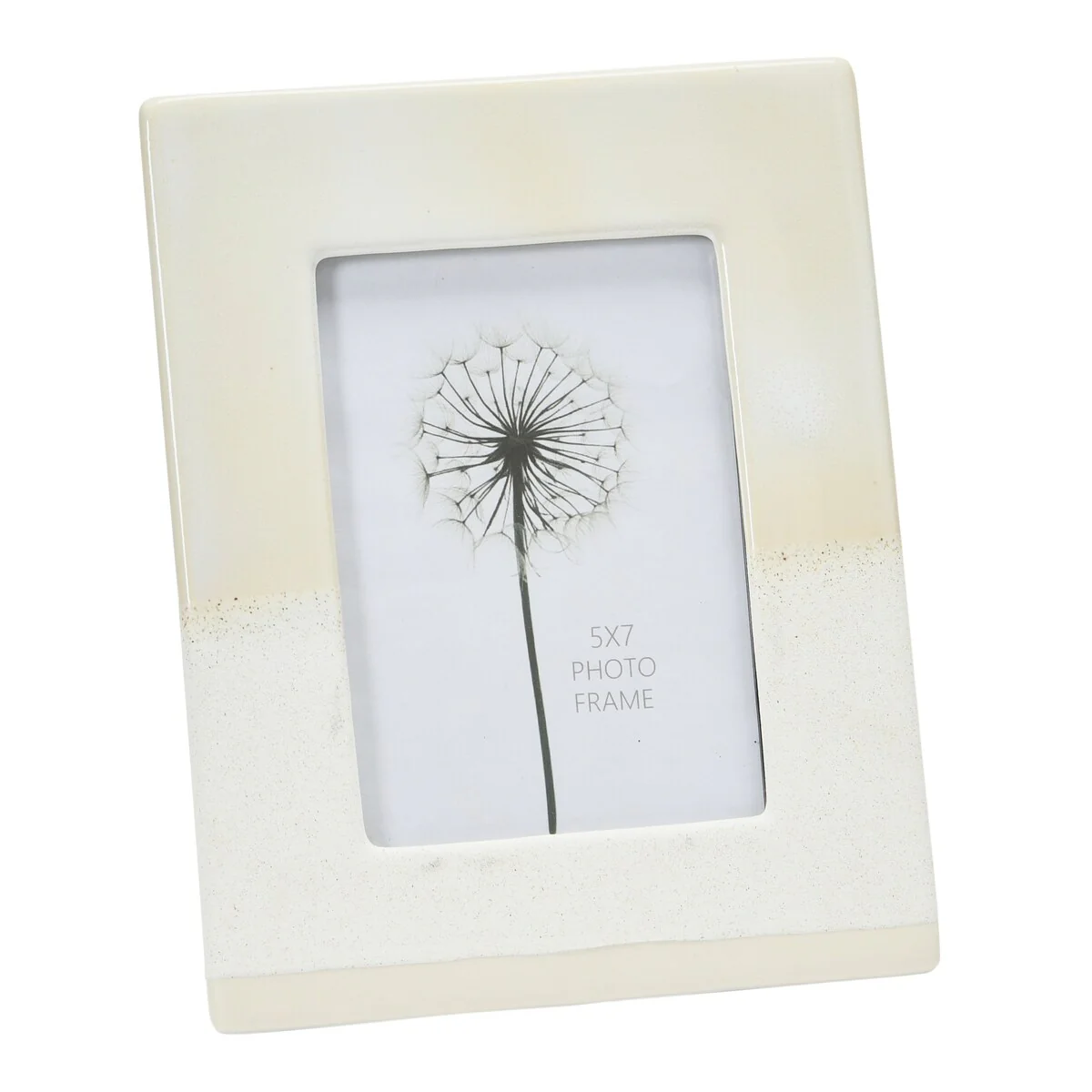 Stoneware Photo Frame, Reactive Glaze