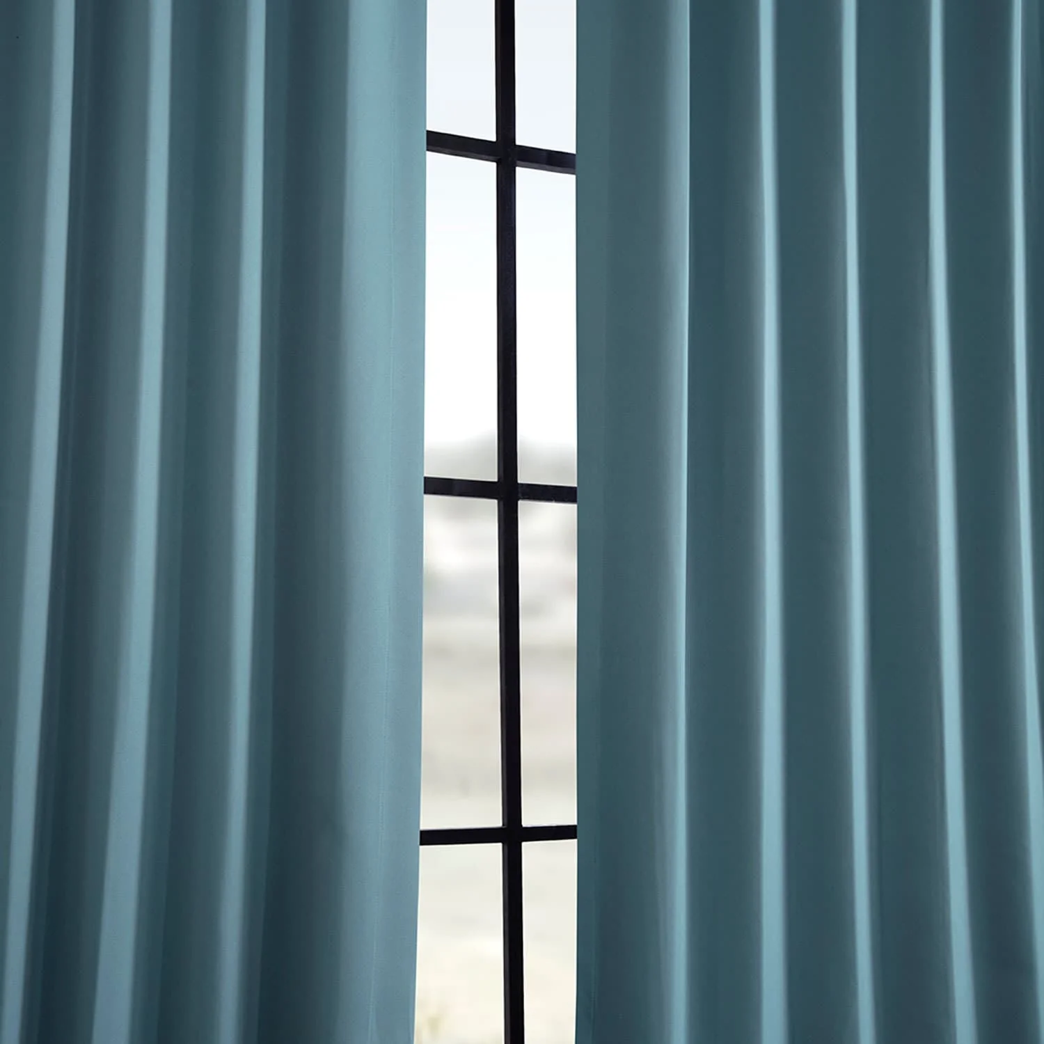 Exclusive Fabrics Room Darkening 120-inch Curtain Panel Pair (2 Panels)