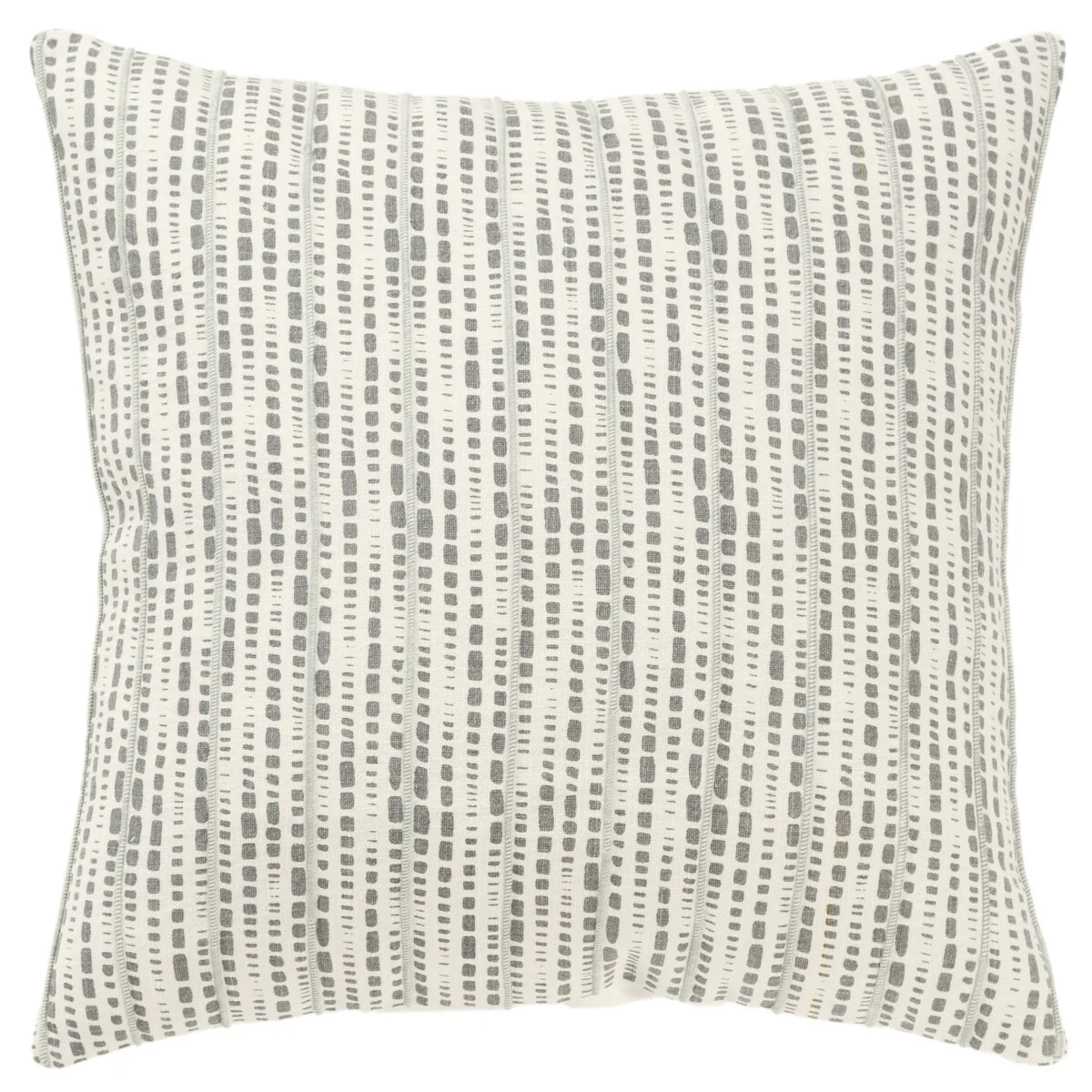 Rizzy Home Transitional Ivory Decorative Pillow Cover 20