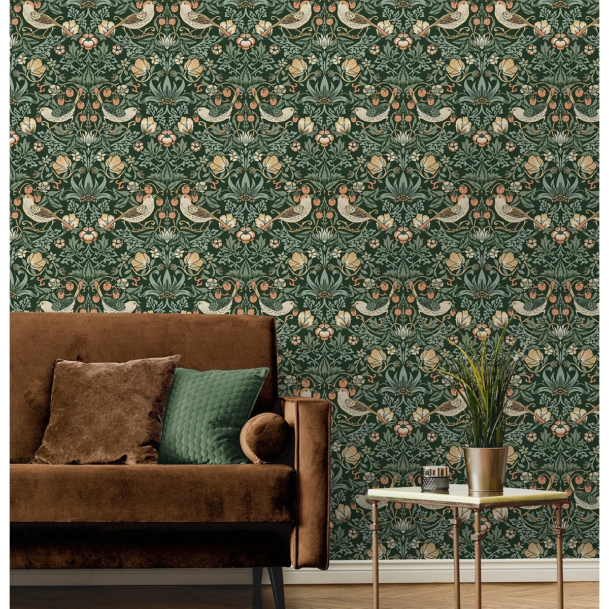 NextWall Aves Garden Peel and Stick Wallpaper