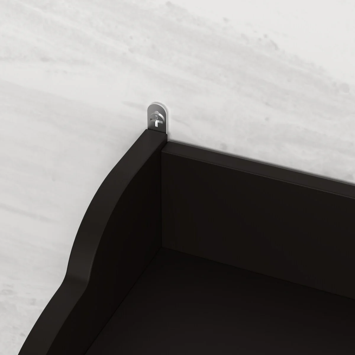 Modern Over The Toilet Space Saver Organization Wood Storage Cabinet for Home, Bathroom - Espresso