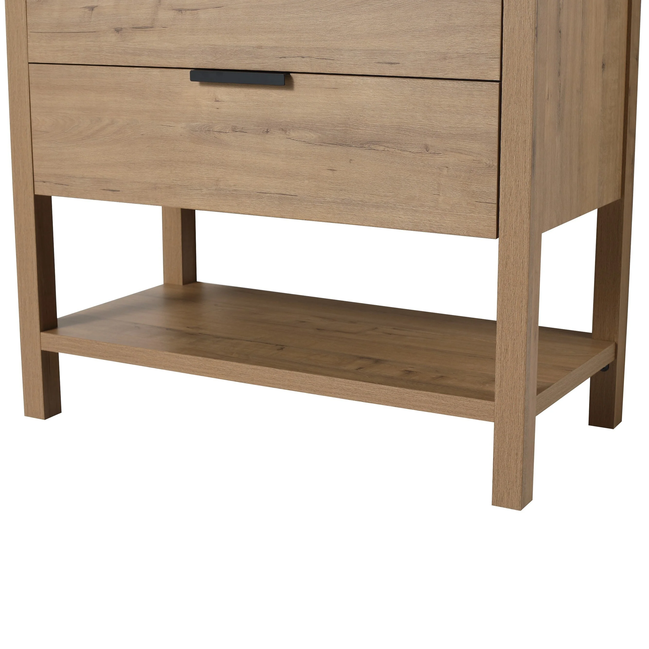 BNK 30/36 Inch Bathroom Vanity With Single Sink,Modern Bathroom Vanities With Soft Close Drawer And Shelf