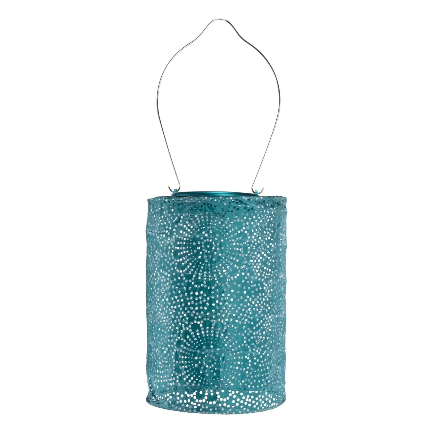 Soji Stella Cylinder Floral - Metallic Emerald