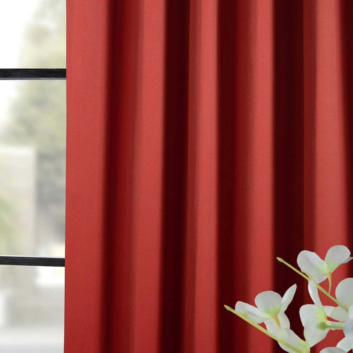 Exclusive Fabrics Room Darkening Curtain Panel Pair (2 Panels)