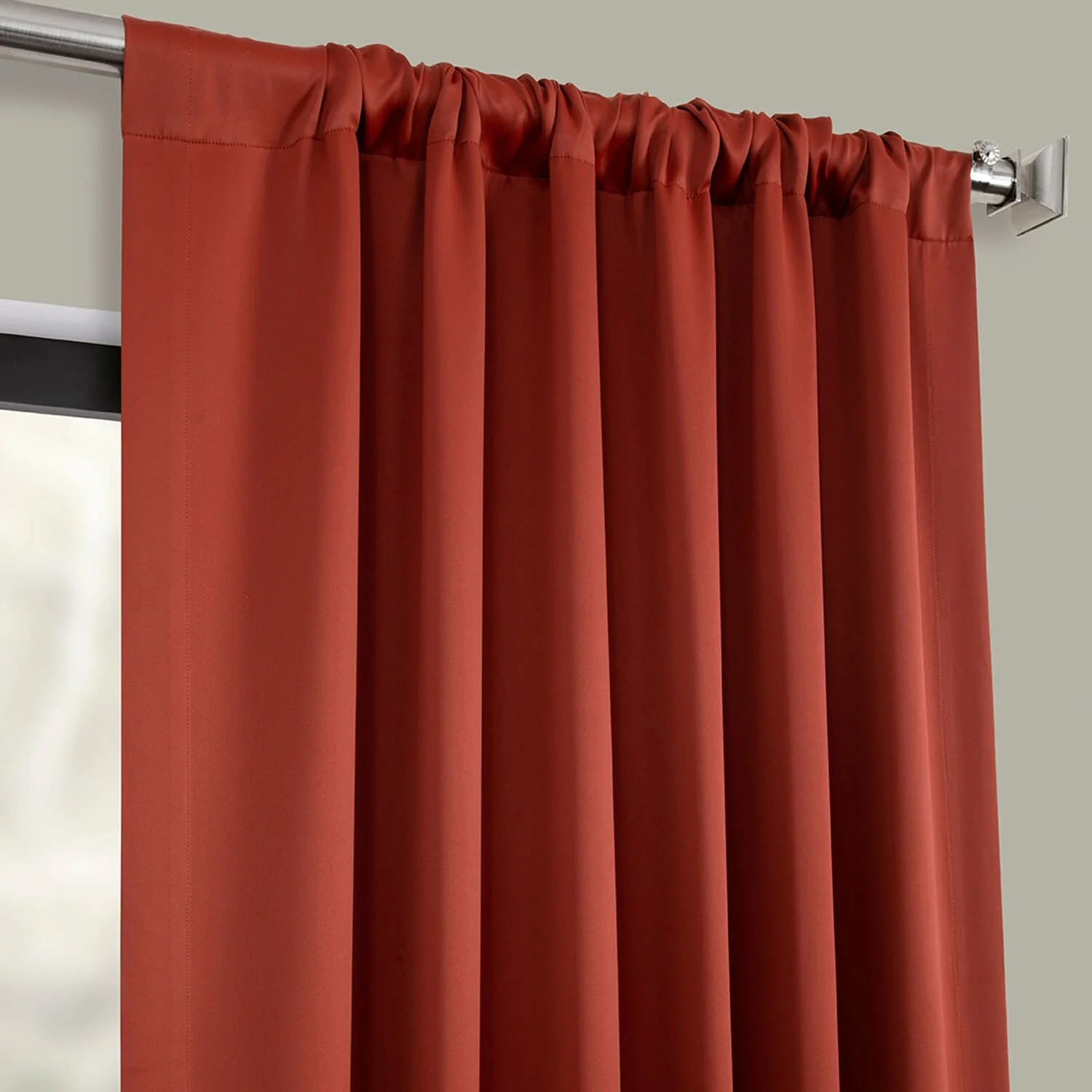 Exclusive Fabrics Room Darkening Curtain Panel Pair (2 Panels)
