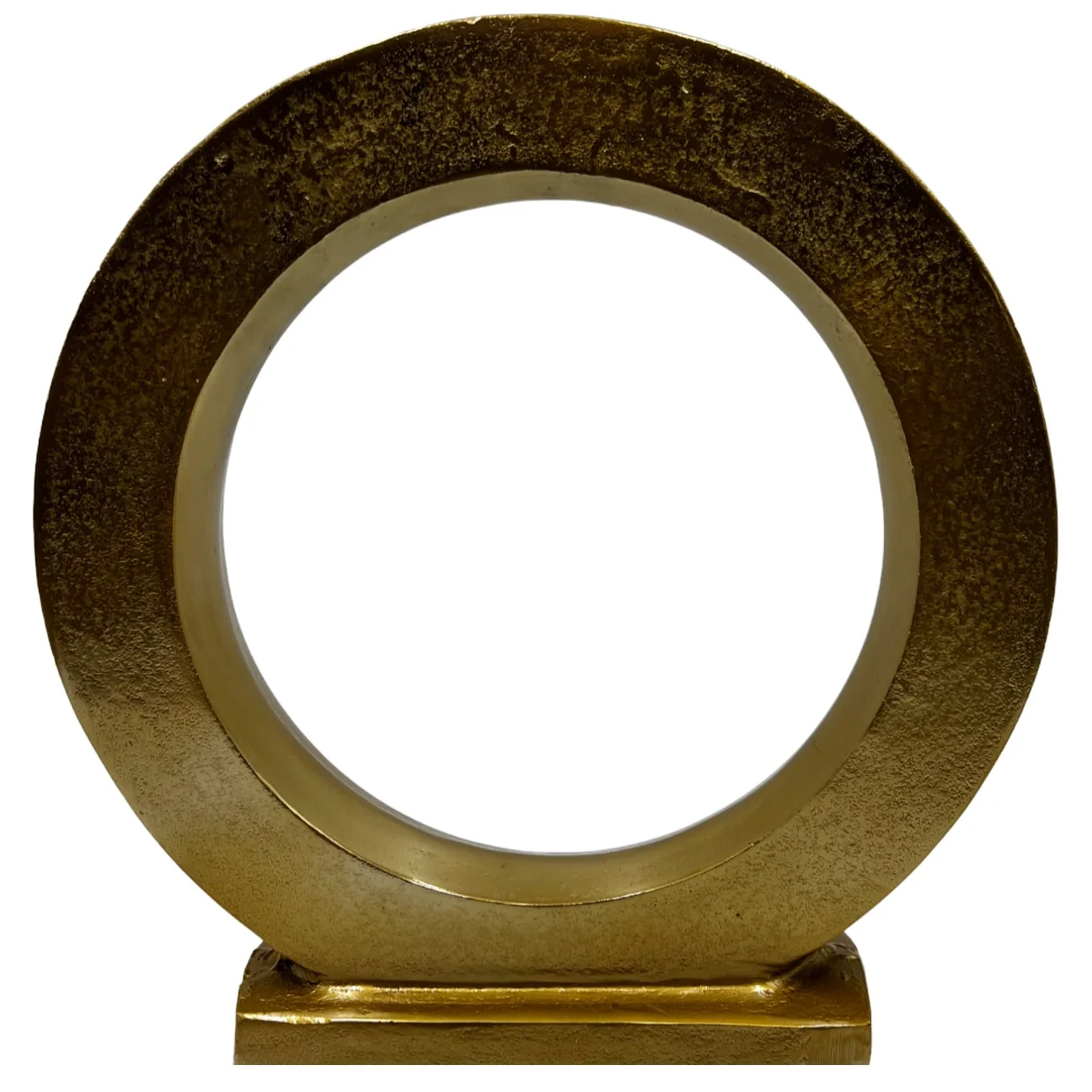 Decorative Handmade Aluminum Modern Round Sculpture