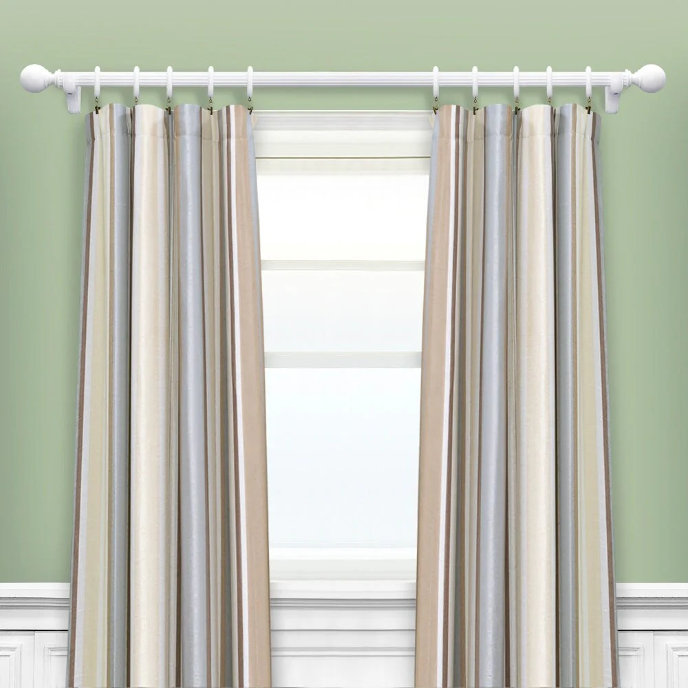 Mix & Match Wood Curtain Rings (7-Pack)