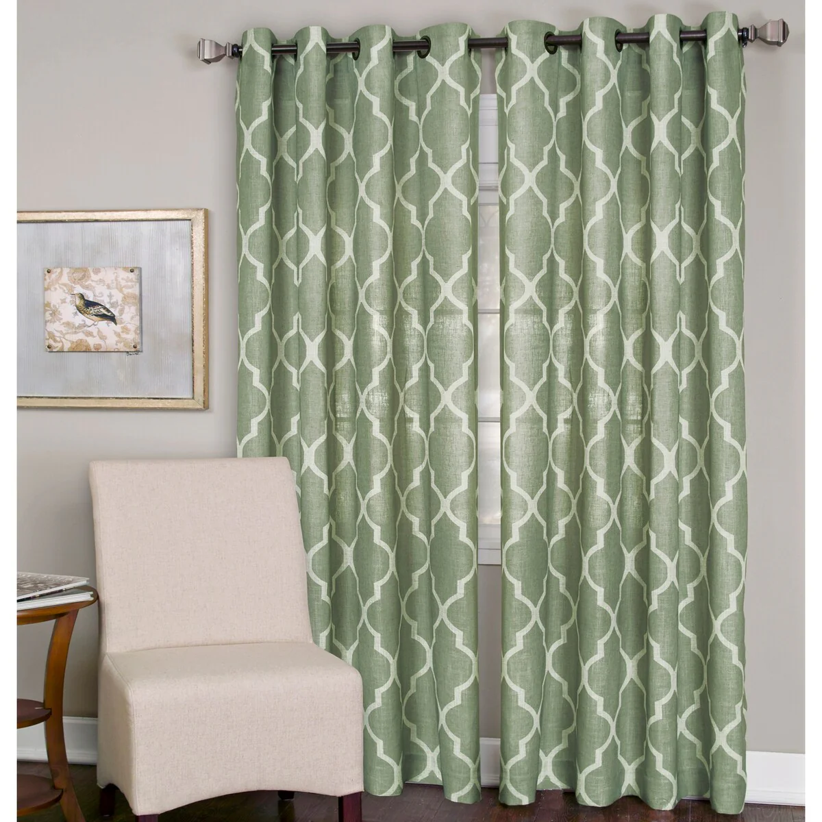 Elrene Medalia Grommet Top Curtain Panel
