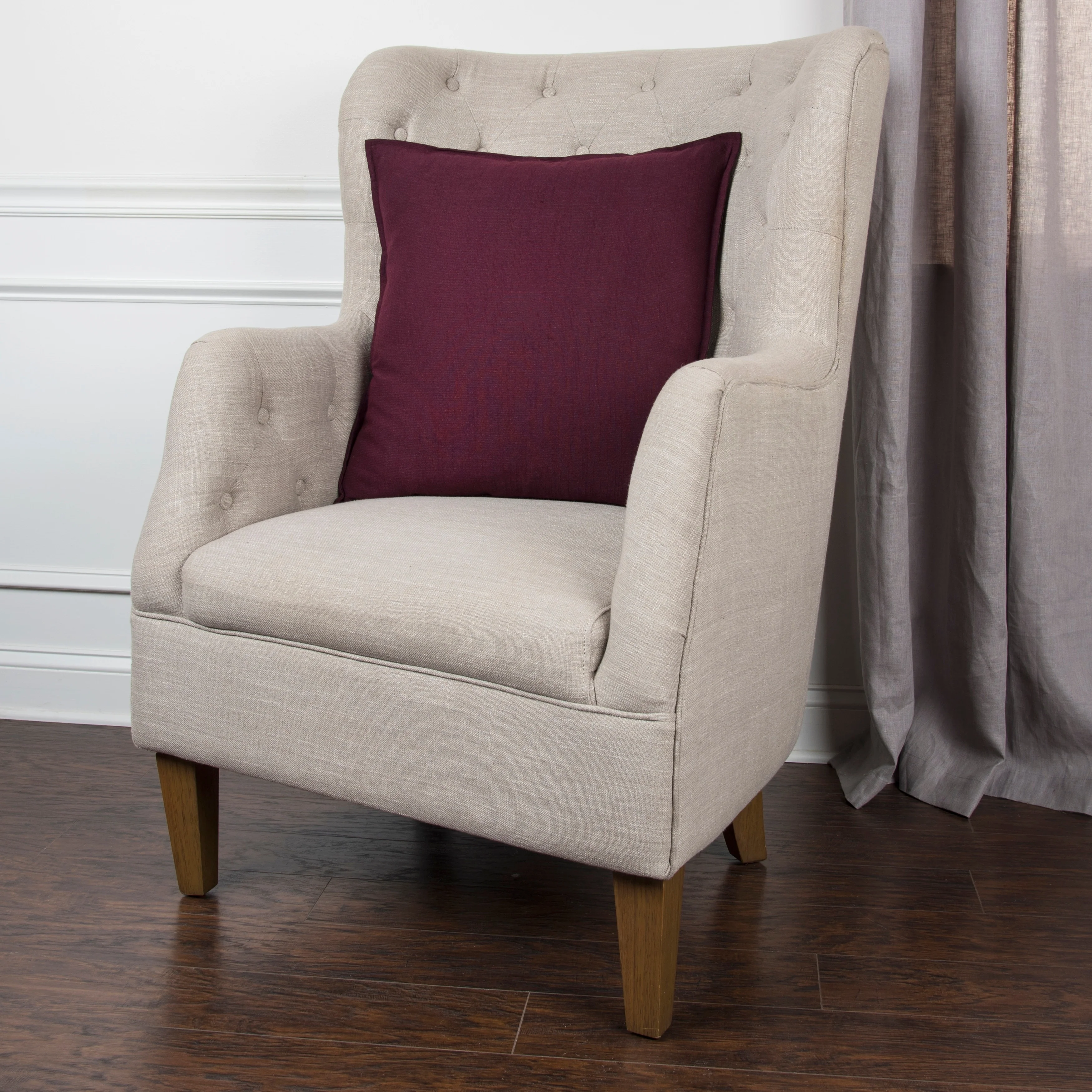 Rizzy Home Cotton Slub Throw Pillow