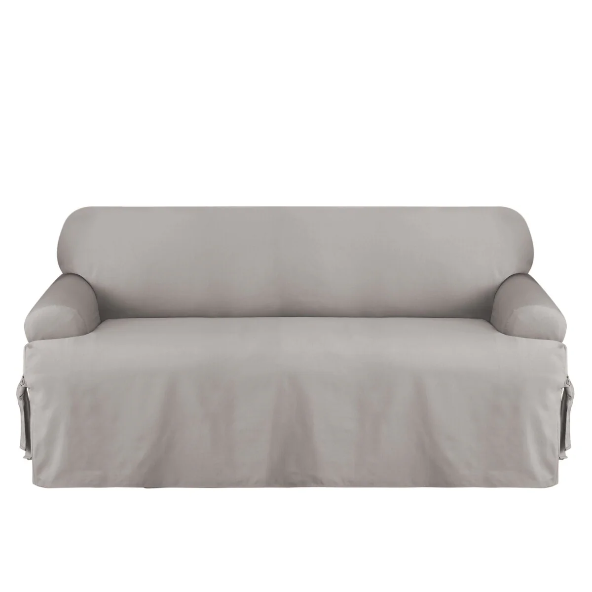 SureFit Duck 1 Piece T Cushion Sofa Slipcover