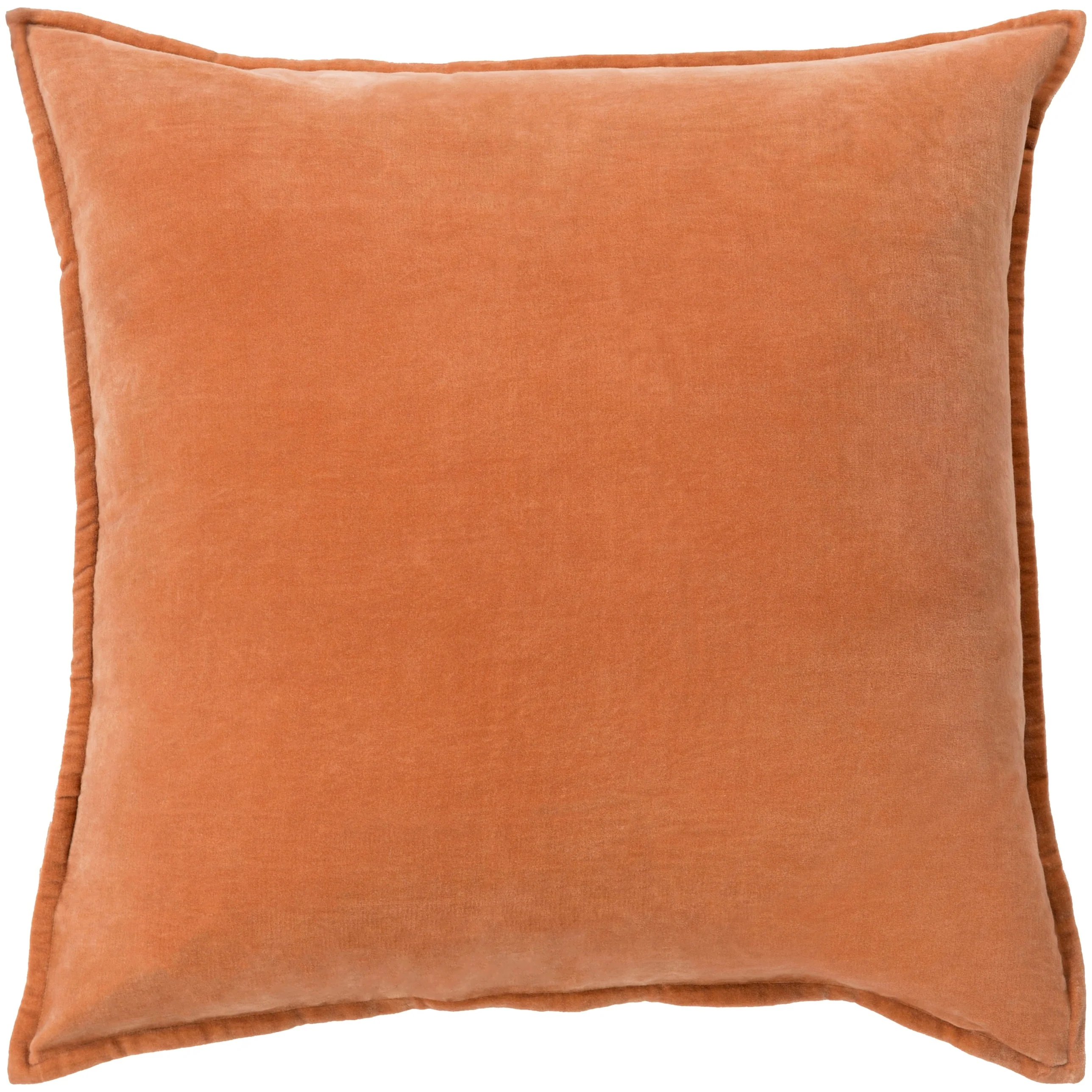 Livabliss Harrell Solid Velvet 22-inch Throw Pillow