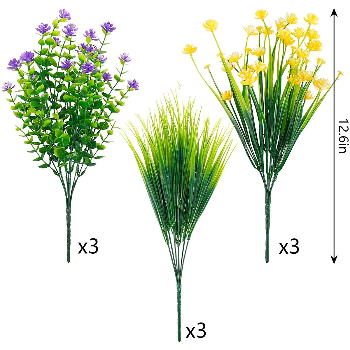Artificial Flowers for Hanging Planters Outside Home Window