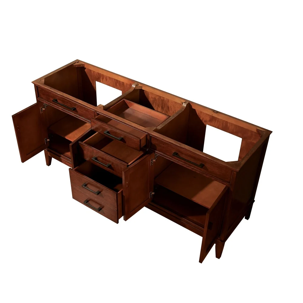 Avanity Madison 72-inch Tobacco Finish Vanity Only