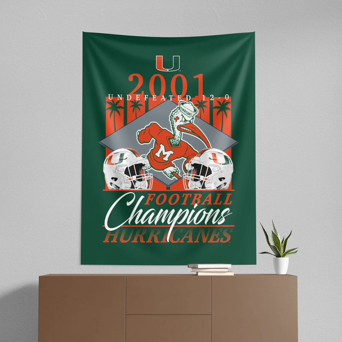 NCAA Championship Pinnacle Wall Hanging