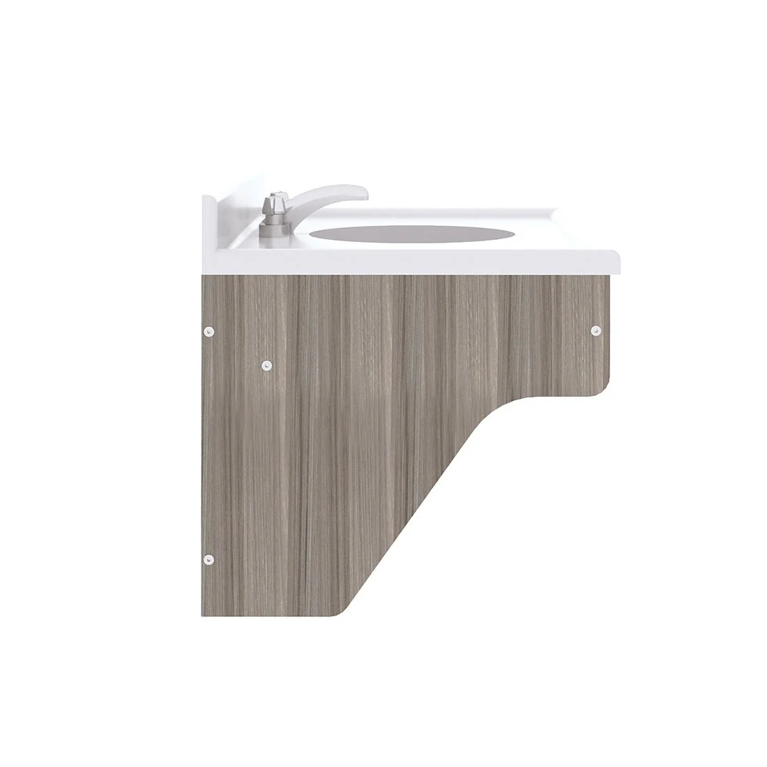 Tot Mate Single Laminate Wall Vanity - 31