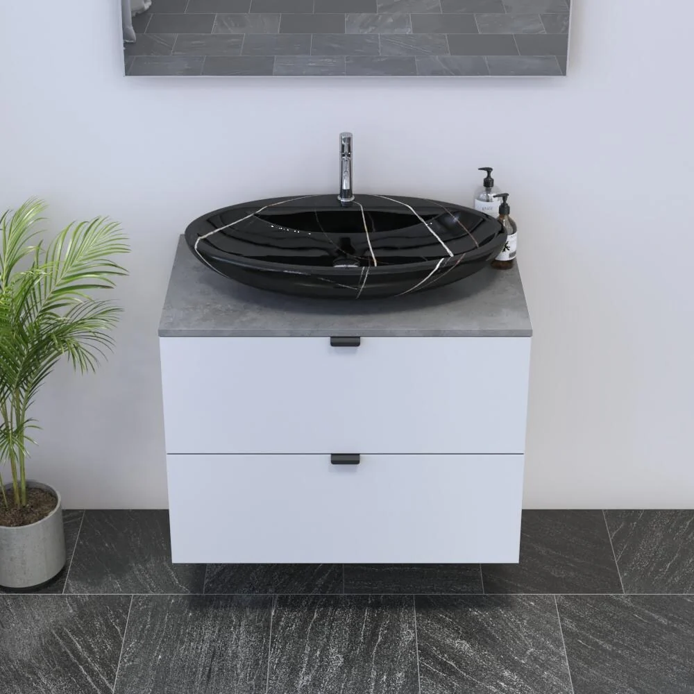 Ines 2S 80 Floating Bathroom Vanity (32