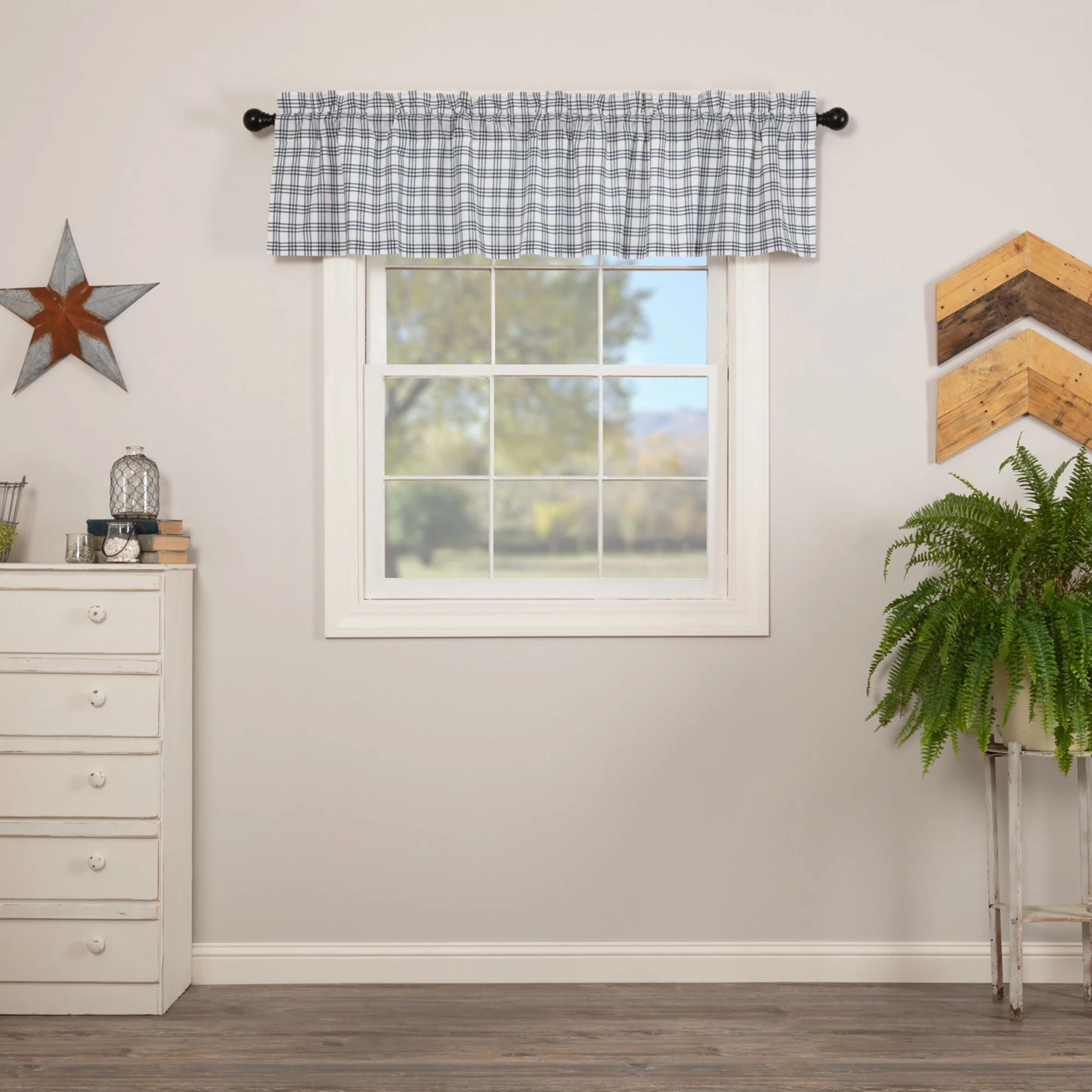 Sawyer Mill Plaid Valance
