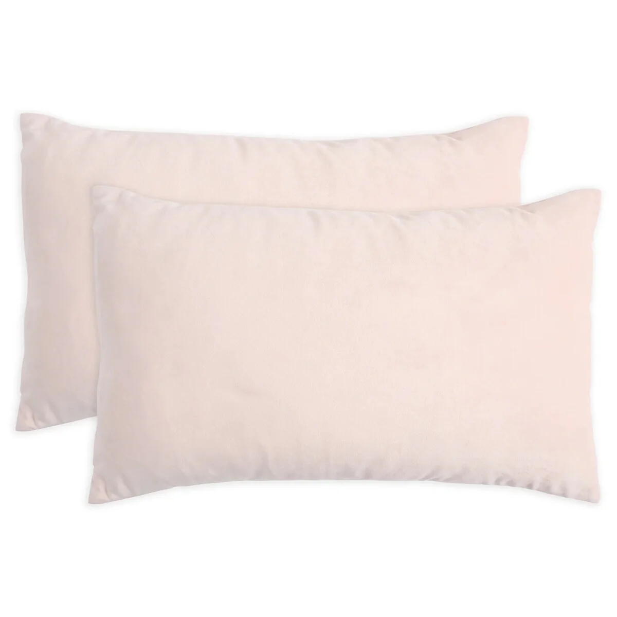 KAF Home Rectangular Velvet Pillow Cover, Set of 2