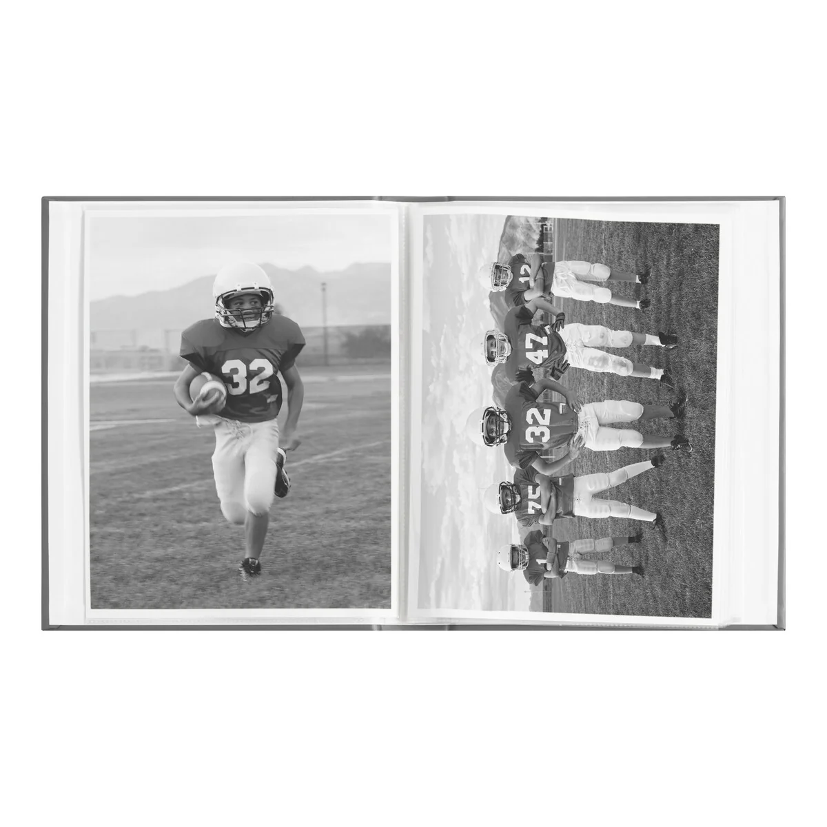 DesignOvation Debossed Black Faux Leather Photo Album (Pack of 4)