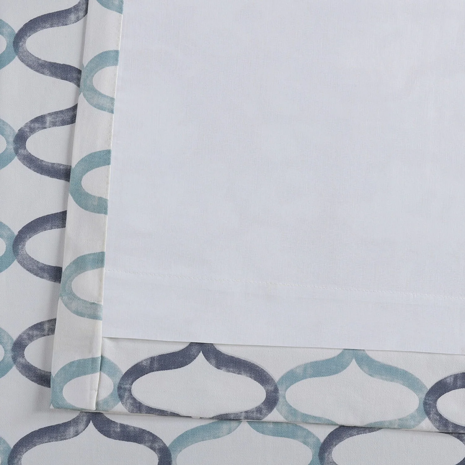 Exclusive Fabrics Illusions Geometric Grace Cotton Room Darkening Curtain (1 Panel)