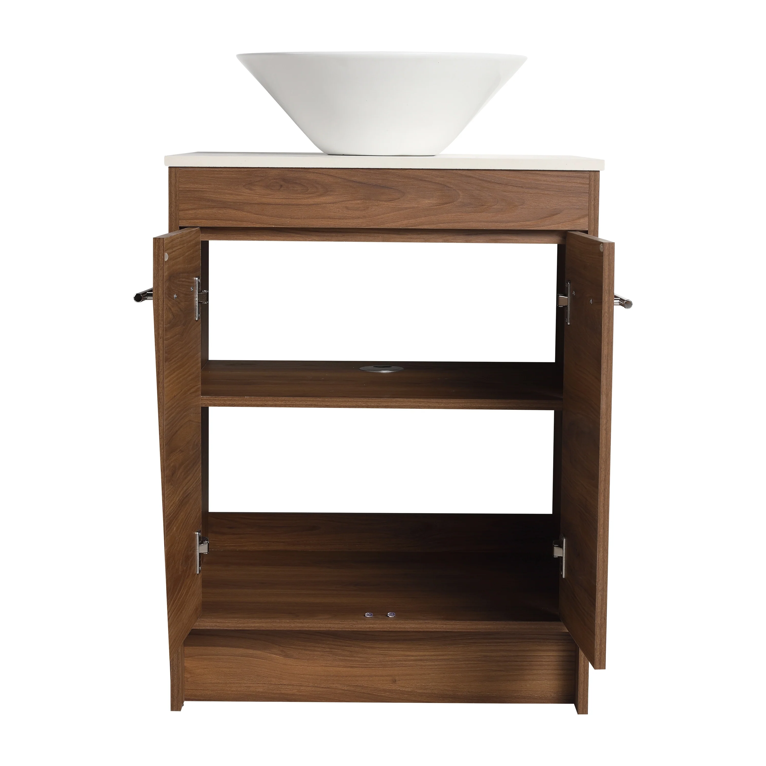 BNK 24/36/48/60 Inch Bathroom Vanity with Sink, Freestanding Bathroom Vanity with Soft Close Doors and Adjustable Shelf