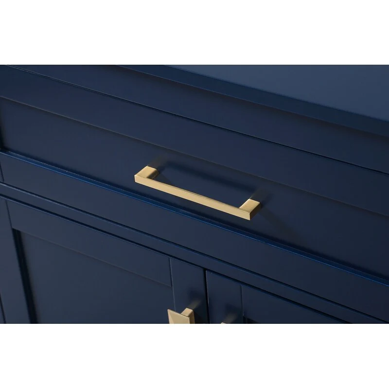 Indigo Home 30 Inch Bathroom Storage Freestanding Cabinet - 30 x 16