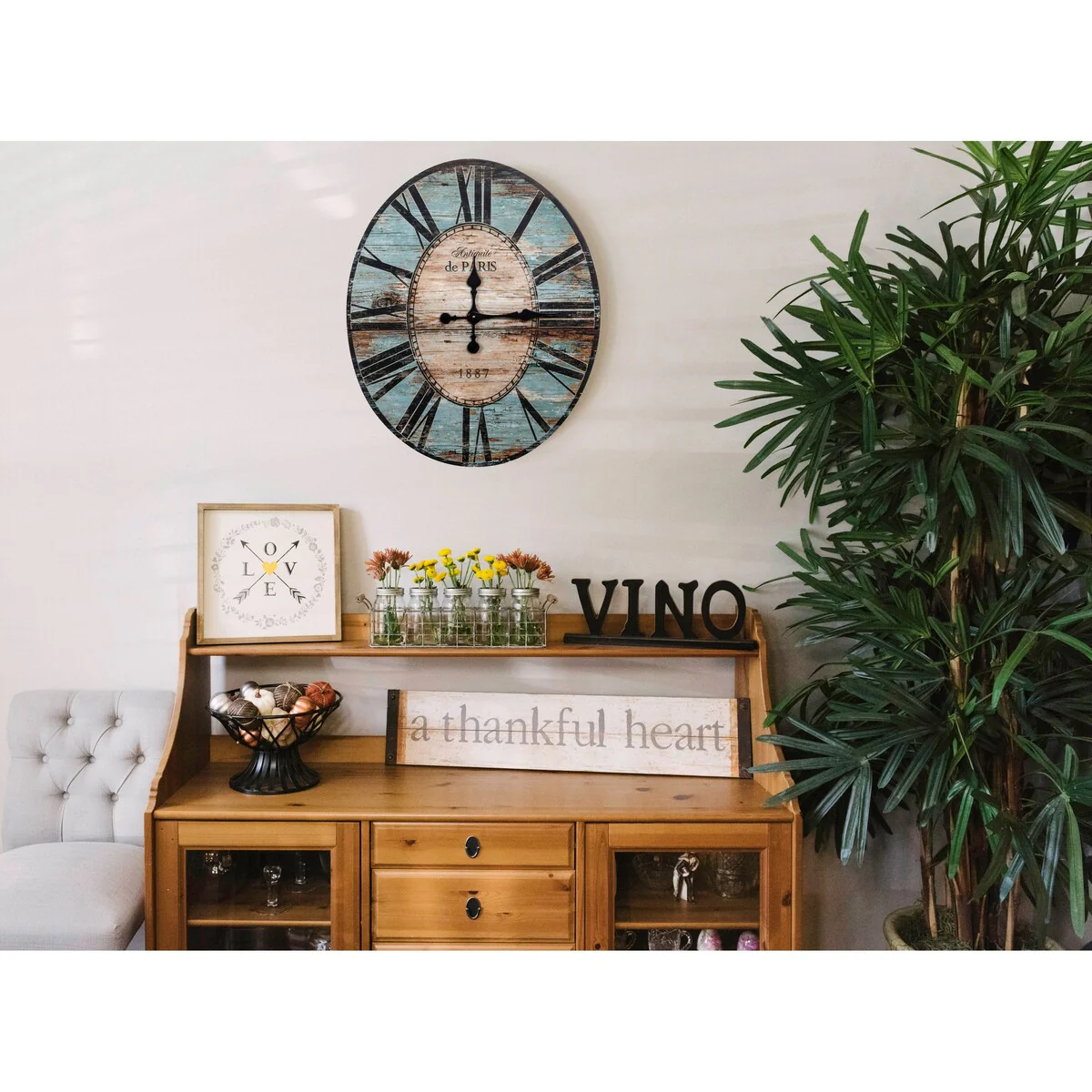 Wood Wall Clock
