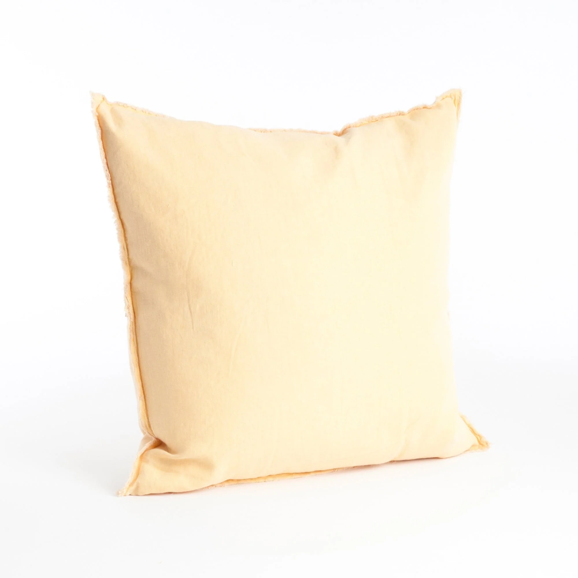 Fringed Design Down-Filled Throw Pillow