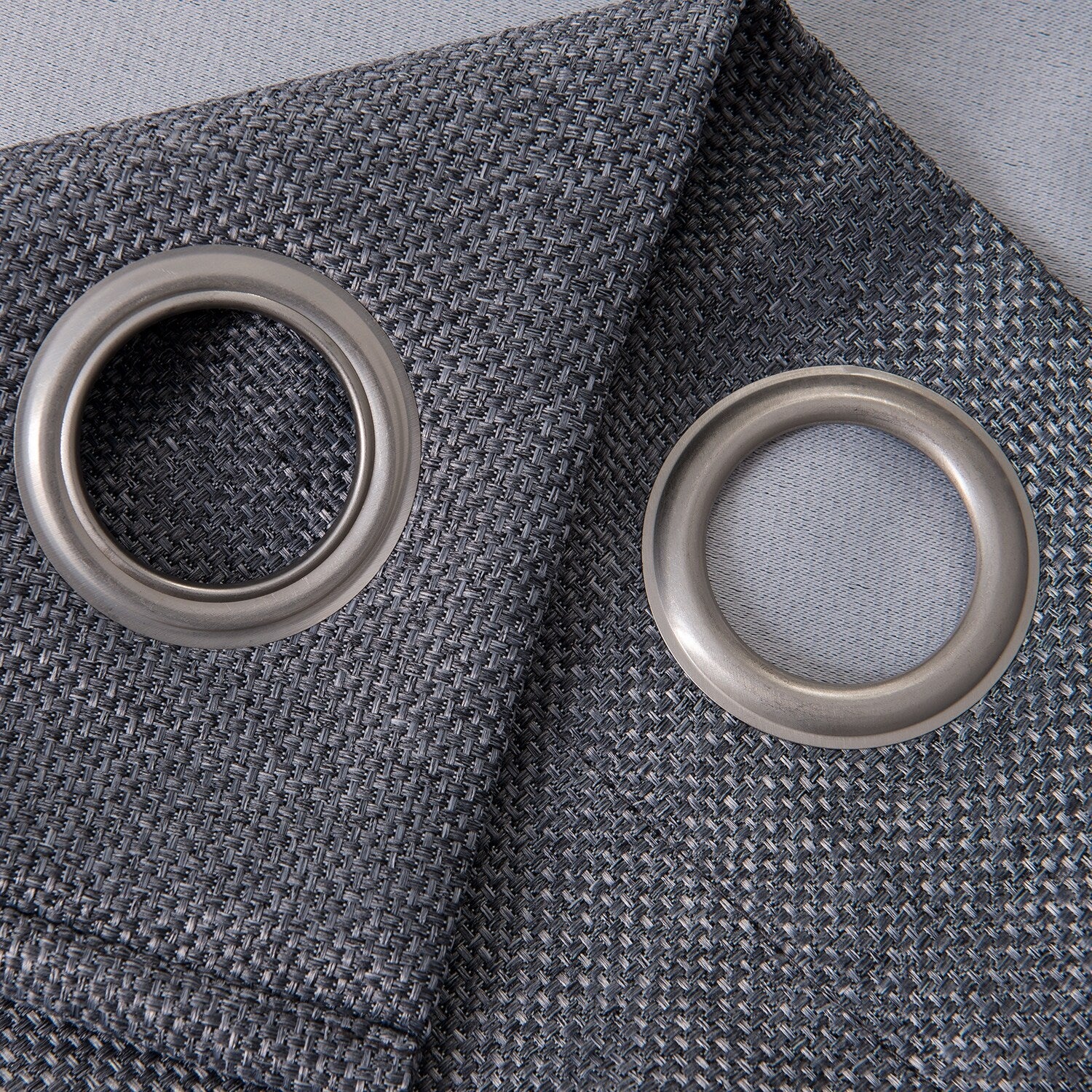 Lucas Textured Jacquard Blackout Window Curtain Panel