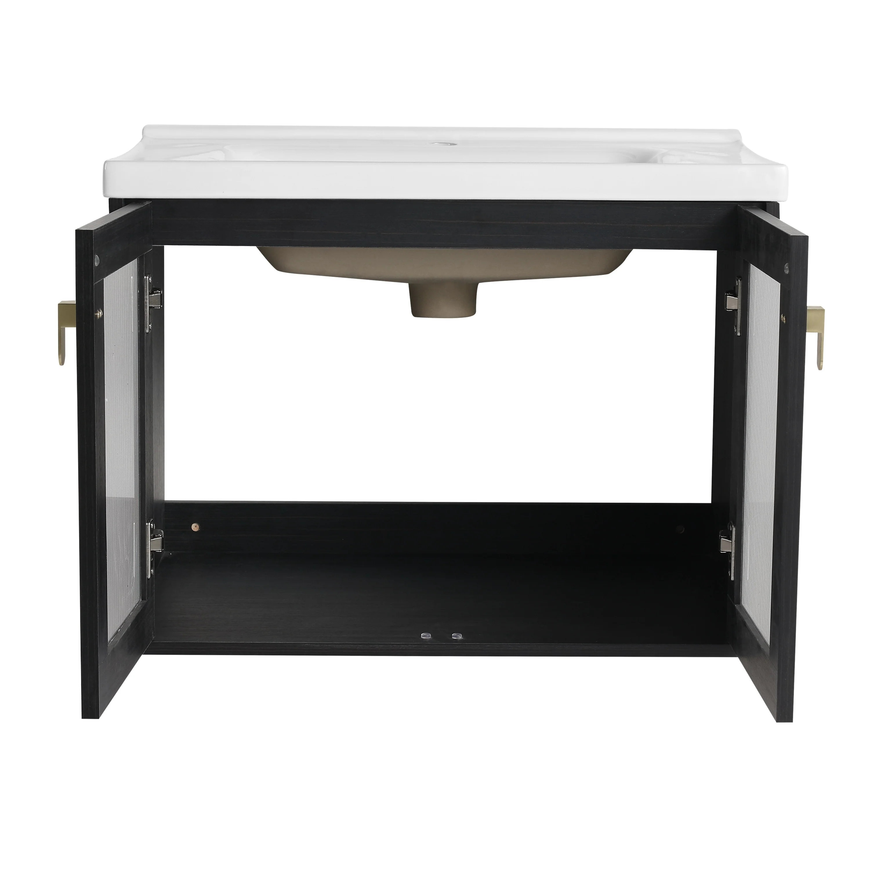 BNK 28/ 32/36/40 Inch Single Sink Bathroom Vanity with Soft Close Door, Modern Floating Vanity