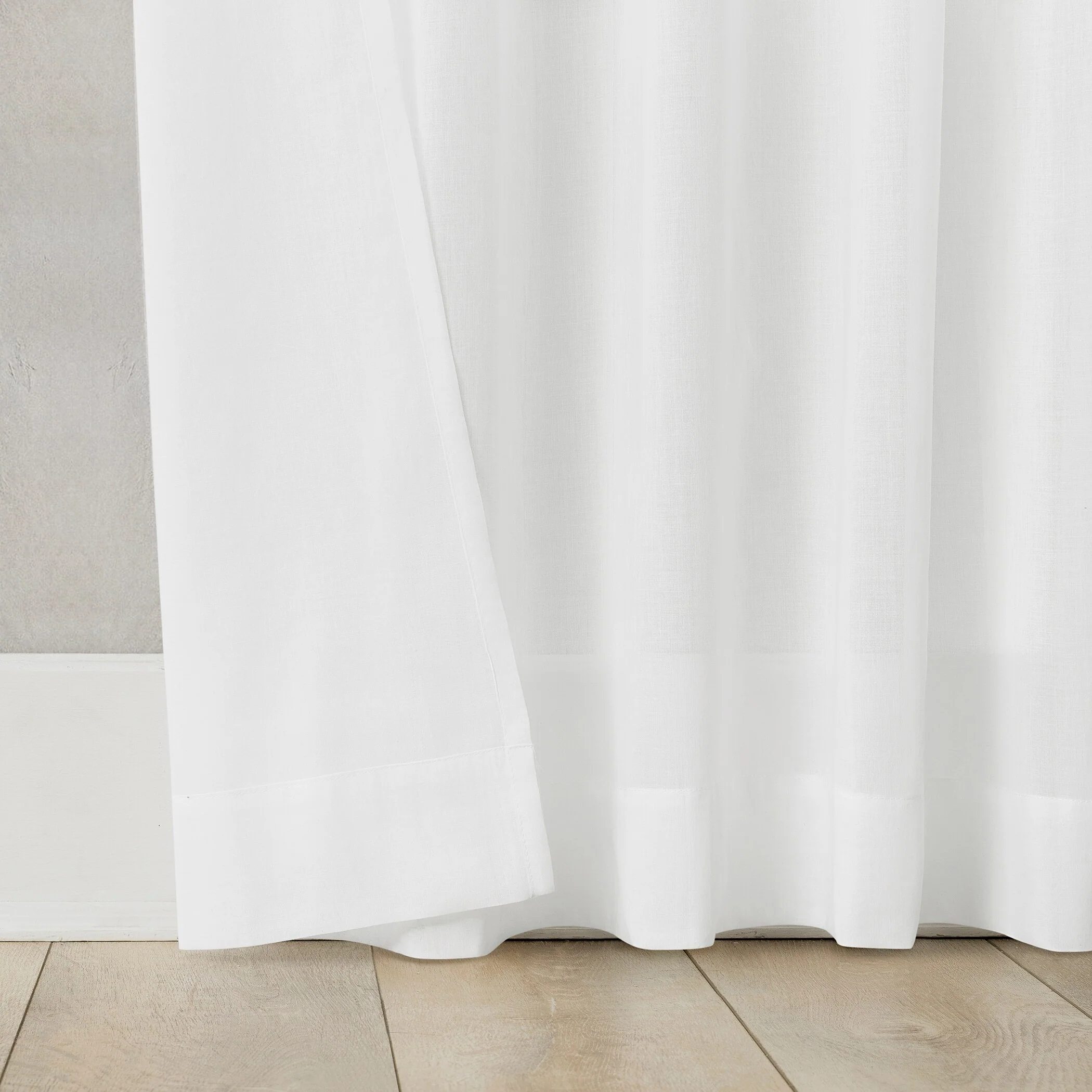Archaeo Cotton Sheer Curtain, Single Panel