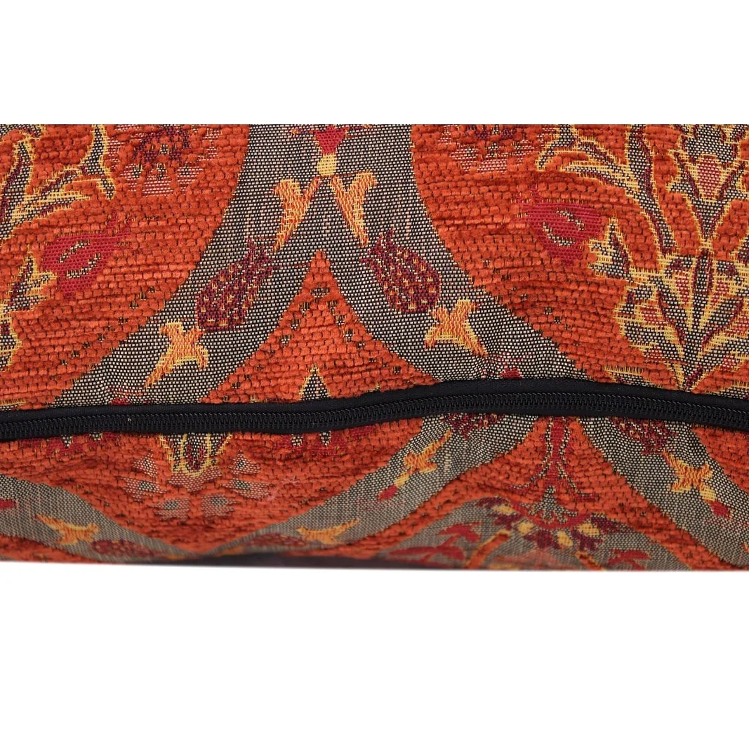 Boho Chic Peony Turkish Throw Pillow