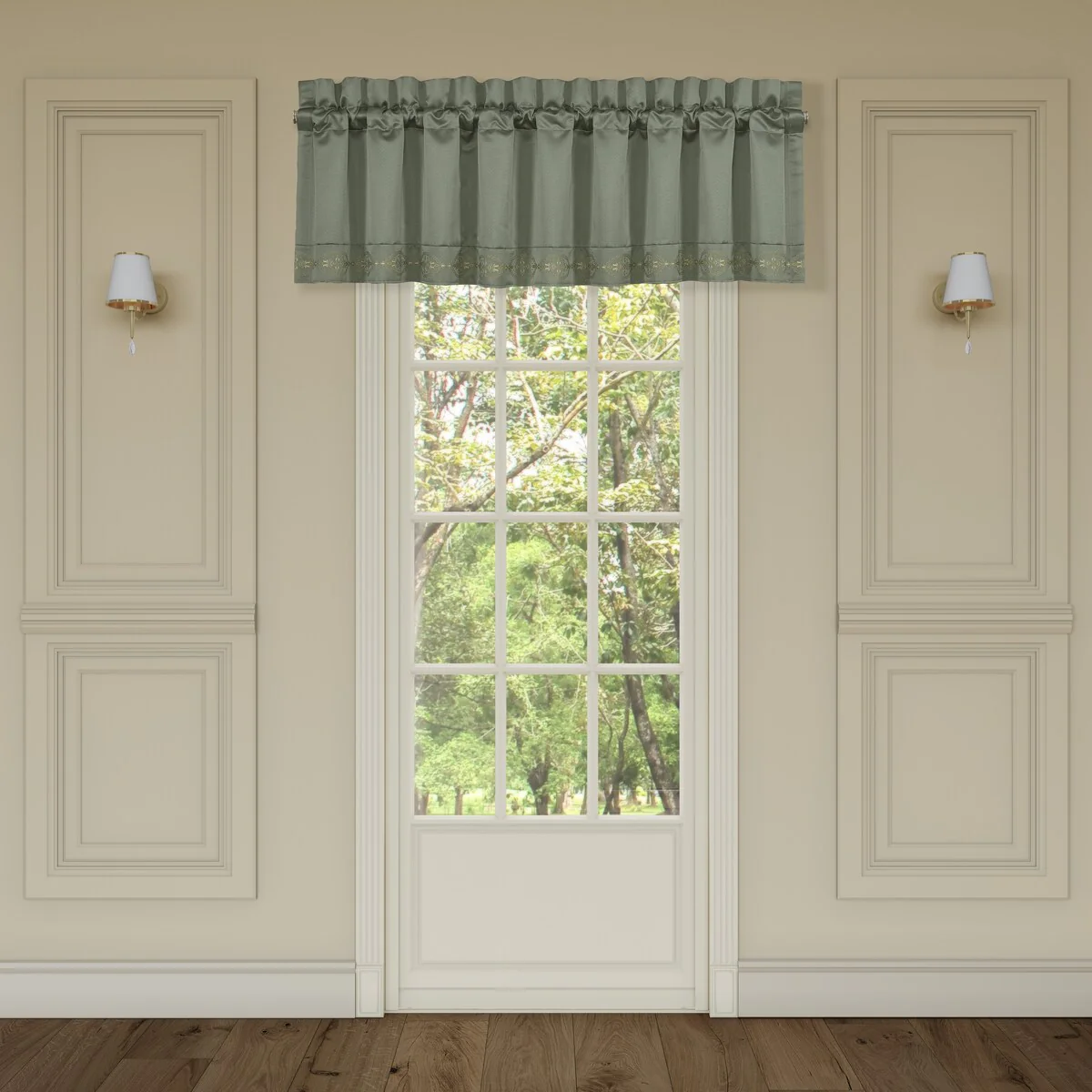 J. Queen New York Soprano Window Straight Valance
