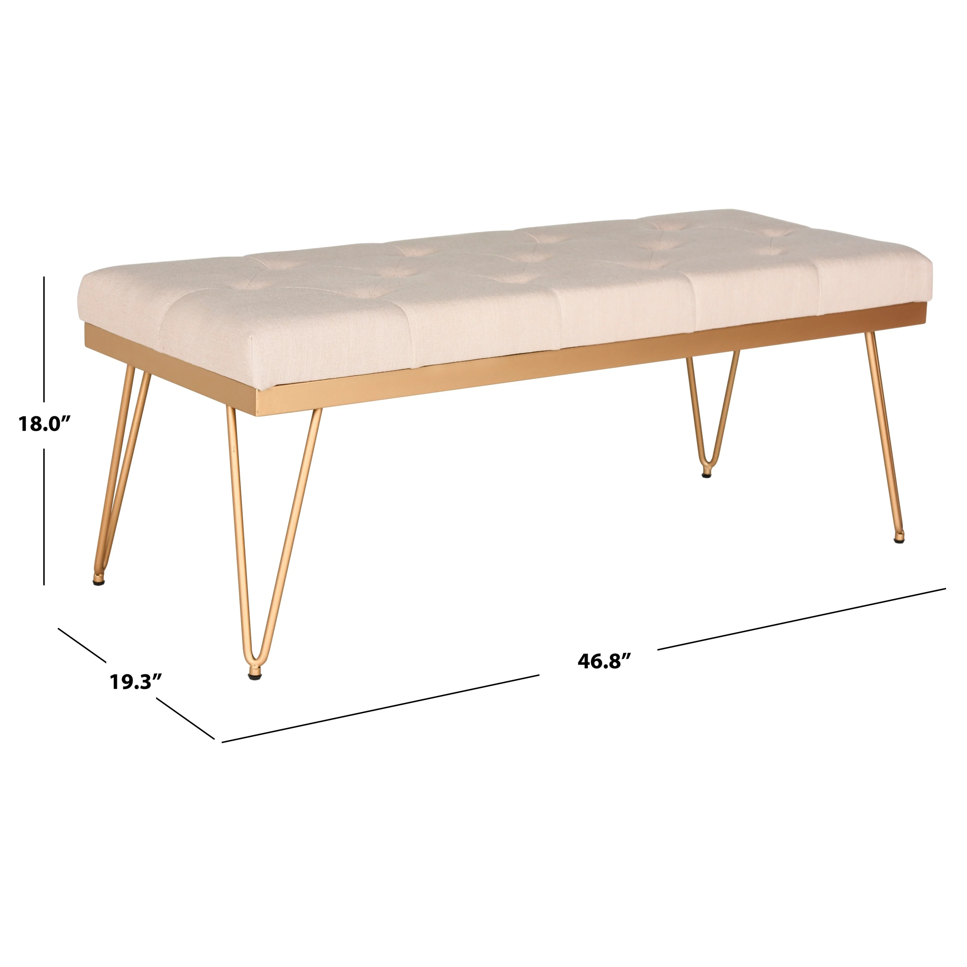SAFAVIEH Pusa Bench - 46.8