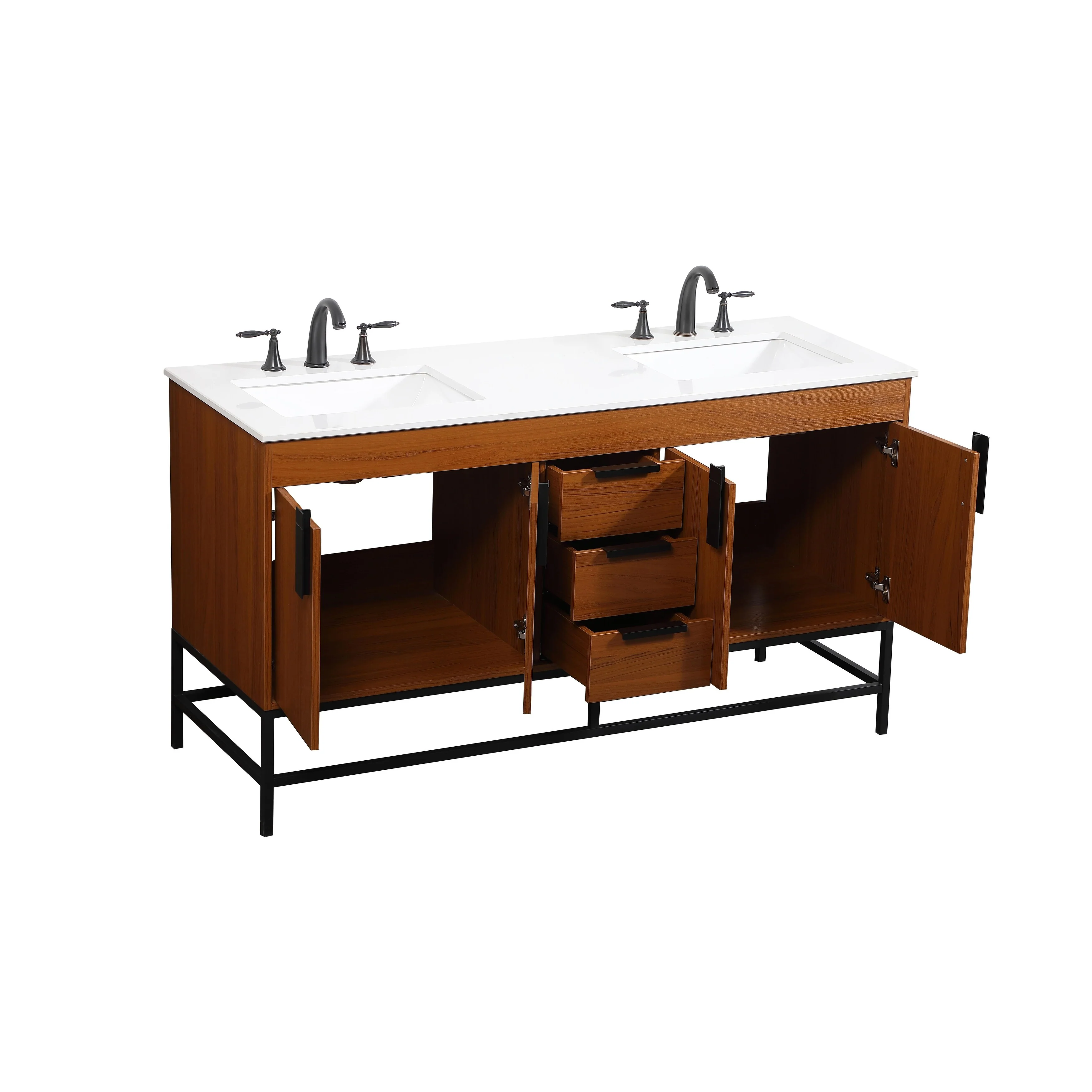 Blossom 60 Inch Double Bathroom Vanity