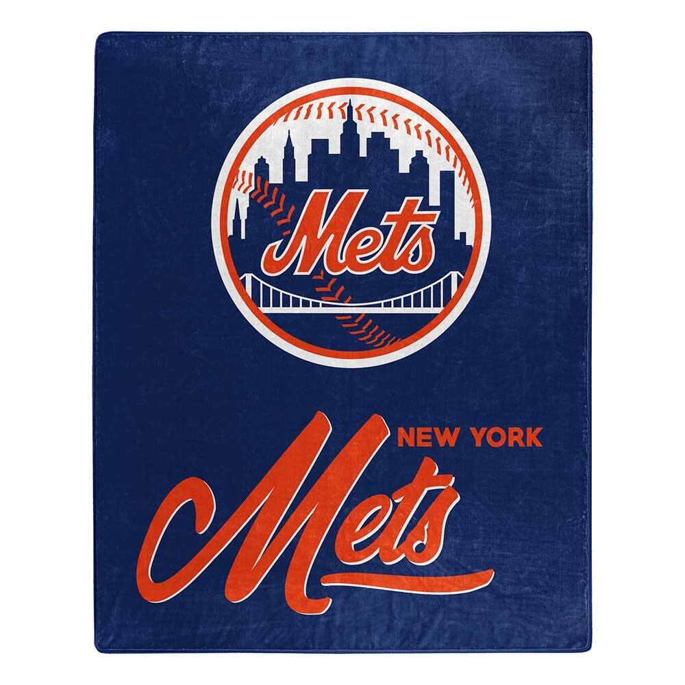 MLB New York Mets Signature Raschel Throw Blanket